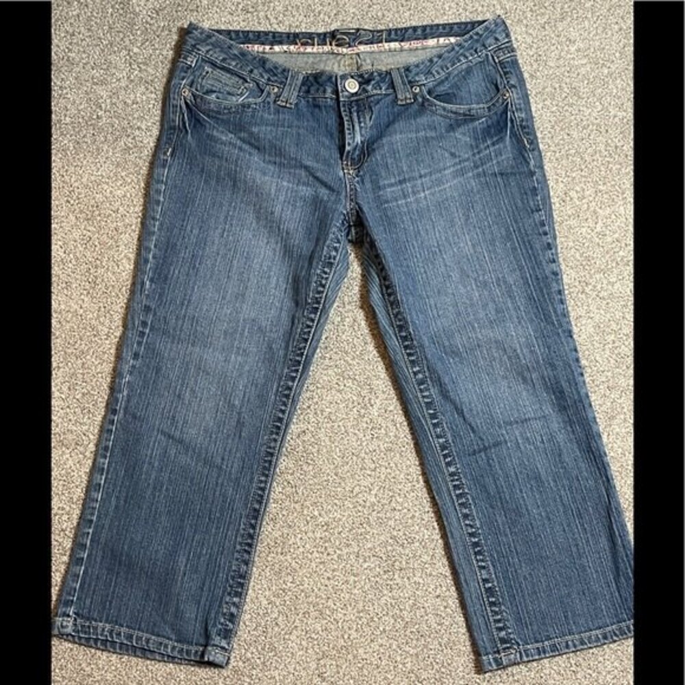RUE 21 Capri Jeans Blue Size 13/14